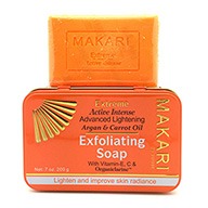 Savon Makari Extrême à l'huile de carotte pour éclaircir la peau naturellement