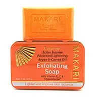 Savon Makari Extrême à l'huile de carotte pour éclaircir la peau naturellement