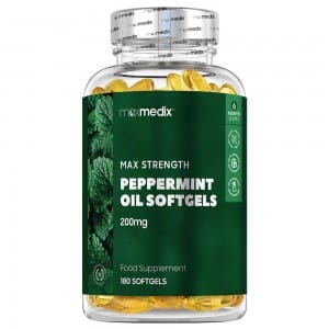Huile de Menthe Poivrée en capsules molles de Maxmedix