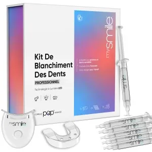 Blanchiment dentaire kit mysmile d’Eco Masters