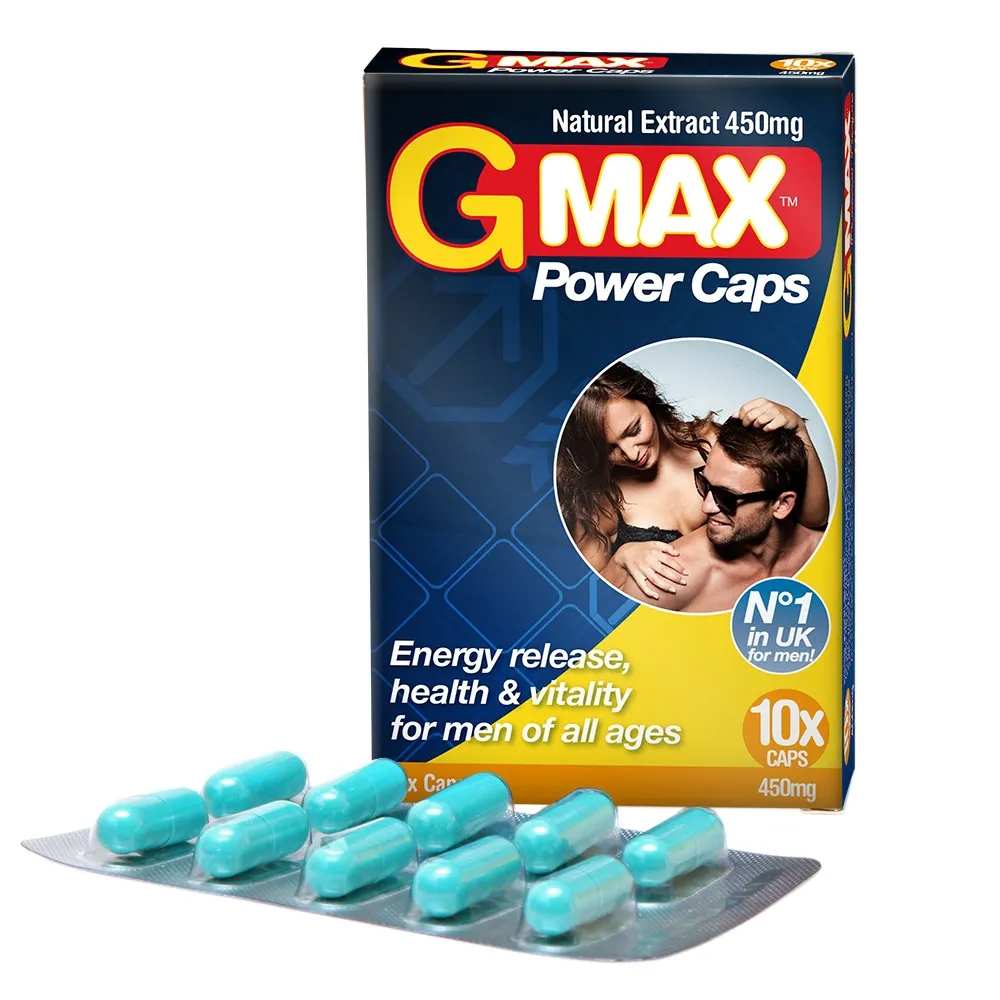 G-max Power Caps pour l’homme