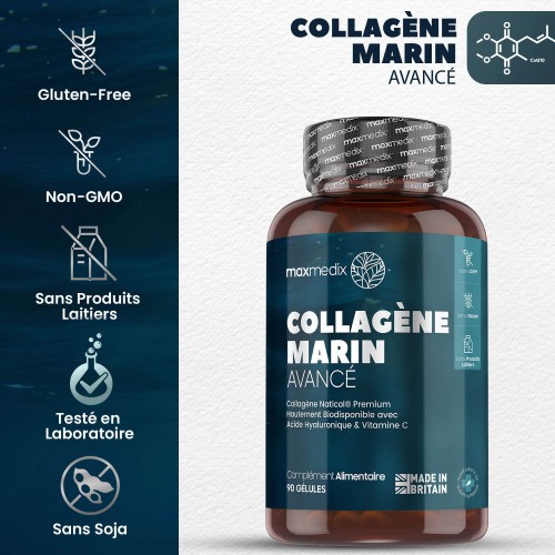 Collagène Marin Advanced Acide hyaluronique et coenzyme
