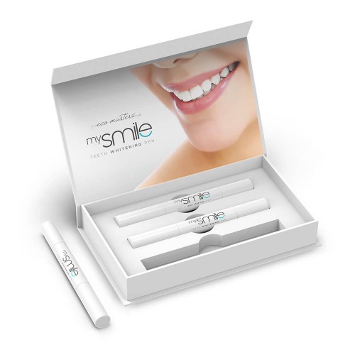 mySmile Teeth Whitening Pen - 3 x 2ml Teeth Whitening Gel Pen