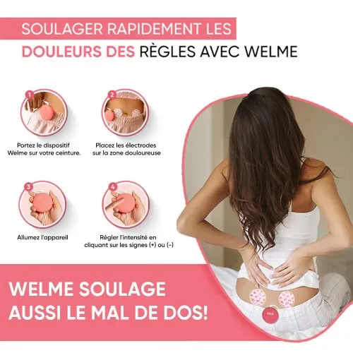 Appareil de Soulagement Menstruel Welme | Crampes abdominales ...