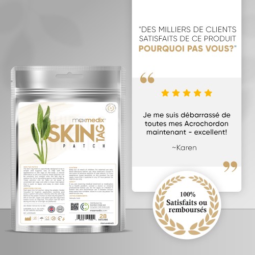 Patchs Anti Acrochordon Traitement Enlever Acrochordons