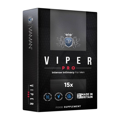 Viaman Viper Pro - Complément naturel pour booster les performances sexuelles des hommes - ShytoBuy France